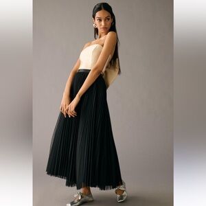 Anthropologie Hutch Pleated Tulle Skirt, new with tags